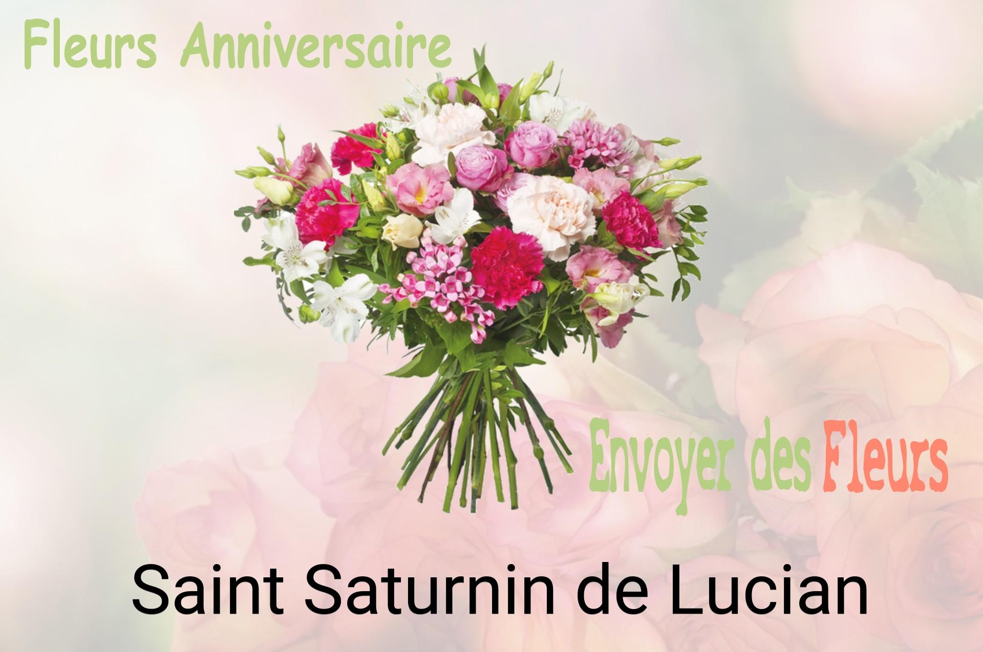 Bouquet de fleurs d’anniversaire livré à Saint-Saturnin-de-Lucian