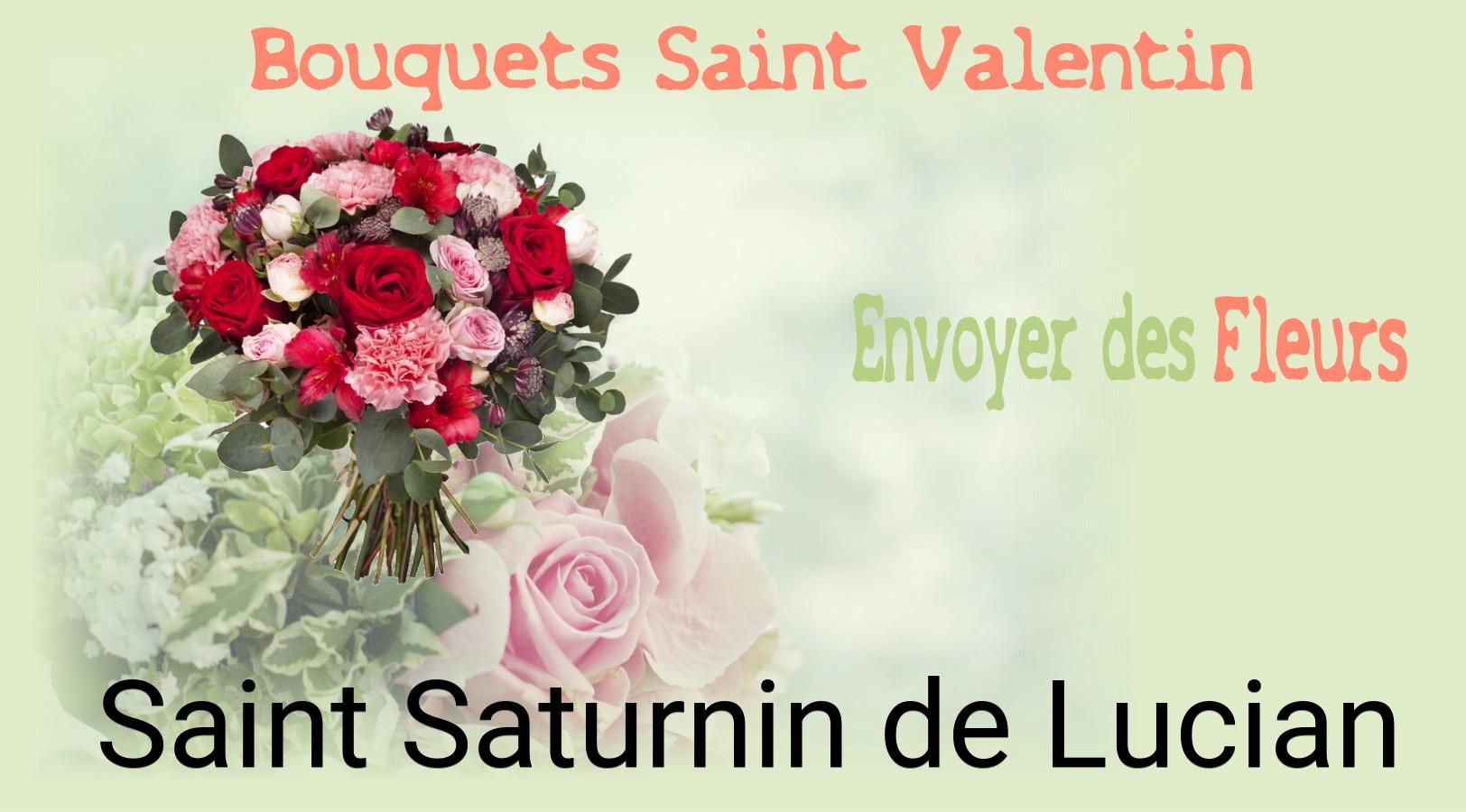 Roses de Saint-Valentin livrées à Saint-Saturnin-de-Lucian